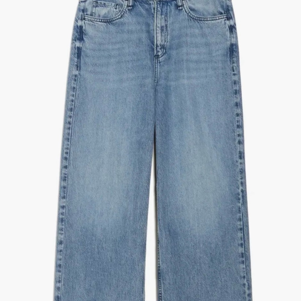 NWT Rag & Bone Cloud Lori Wide Leg Jeans - Picture 6 of 15